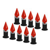 Motorcycle 10Pcs Red Windshield Screws & 5MM Bolts