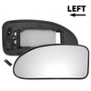 Ford Focus Left Side White Mirror Glass (1998-2004)