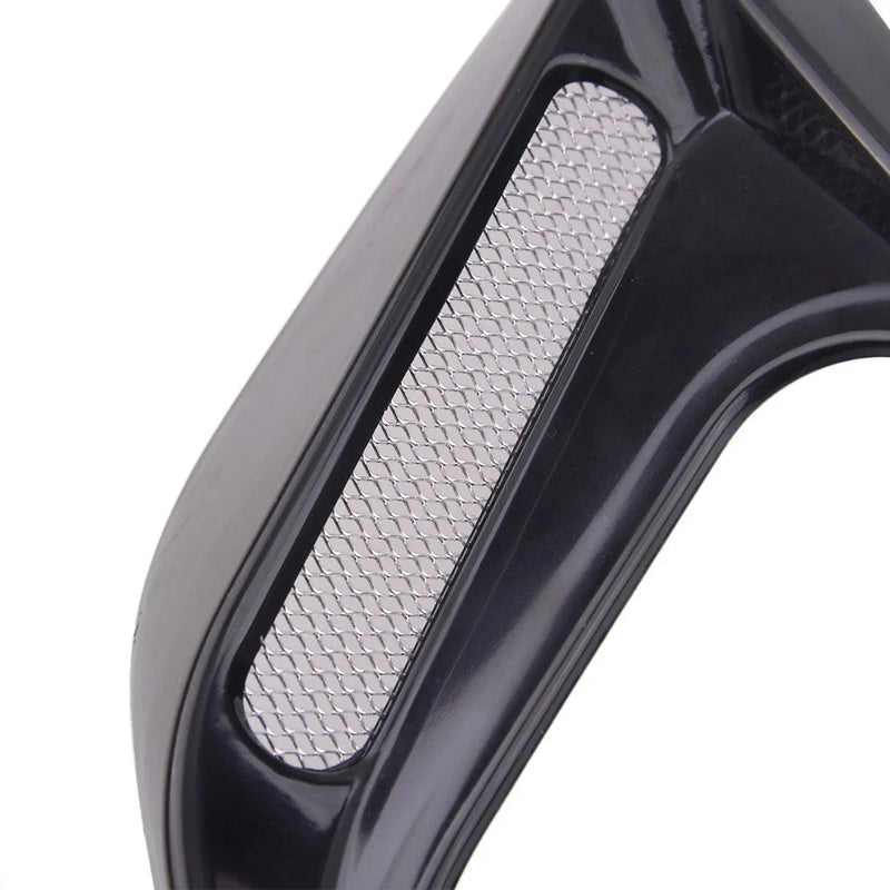 Make & Model Black Car Side Fender Vent Air Flow Decoration Sticker