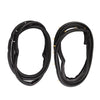 Door Rubber Weatherstrip Rear L+R Fits Mazda 323 4D Sedan BG Serie 1992-94
