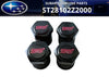 SUBARU Tire Wheel Air Valve Valve Cap Set