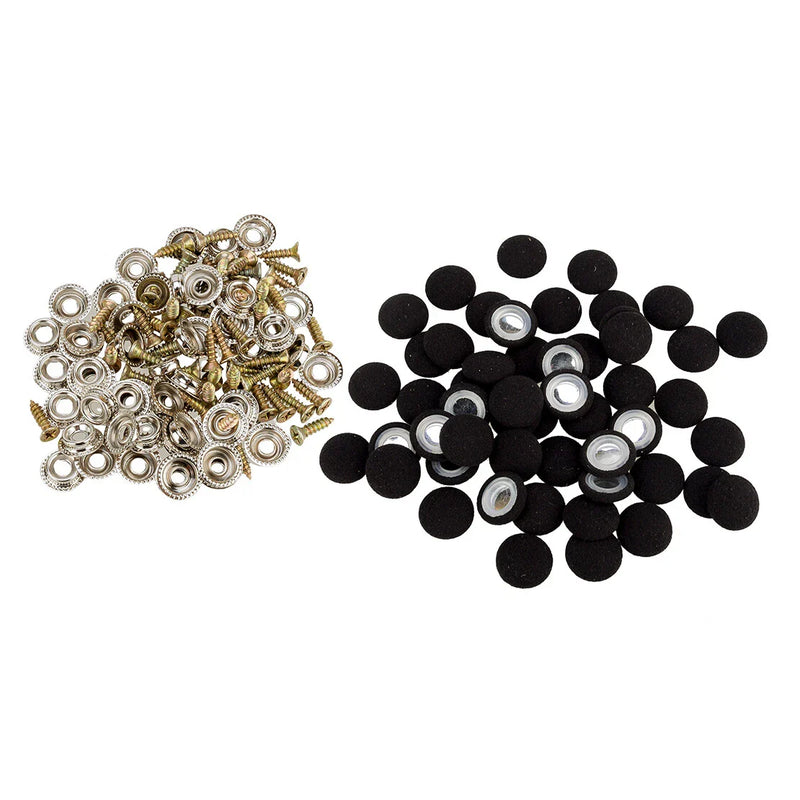 Car Car Roof Repair Headliner Fixing Pins Snap Buckle 50 x Screws