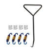 Motorcycle Full Color Exhaust Pipe Muffler Mounting Springs (A04)
