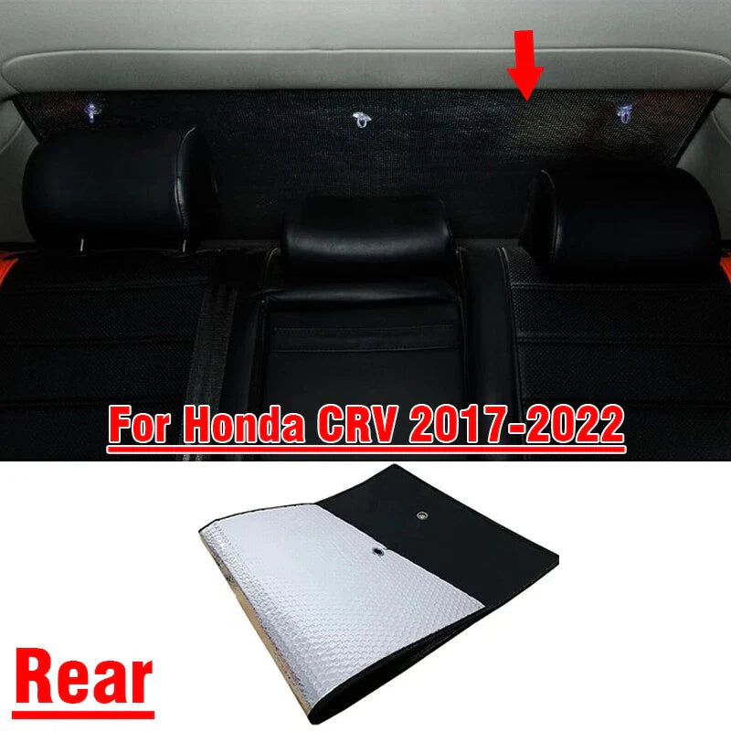 Honda CRV Rear Windshield Privacy Thick Interior Sunshade Cover (2017–2022)