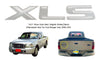 Ford Ranger SILVER XLS Rear Tailgate Decal Sticker (2005-2011)