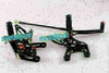Kawasaki Ninja ZX10R 2011-2015 Black Rearset Kit