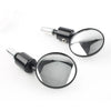 Universal Motorbike CNC Black 7/8" Round Bar End Mirrors