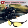Motorcycle Motorcycle Riding Goggles Yellow Lens Tri-acetyl Cellulose