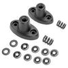 Jeep TJ Wrangler Sun Visor Repair Bracket Kit (1997-2002)