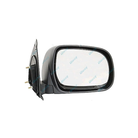 Toyota Hilux 2005-2015 Ute Right RHS RH Black Manual Side Door Mirror