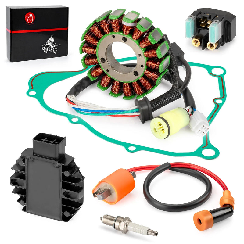Yamaha Bruin 250 Stator & Relay & Rectifier Ignition Coil Gaskets (1999–2002)