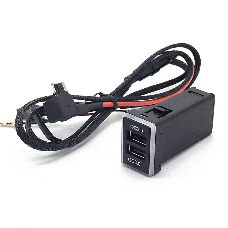 Toyota Camry / Corolla / Sequoia / Mits Outlander 36W USB Port QC3.0 Charger