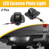 Chevy C1500, 6000K White LED License Plate Light