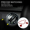 Mercedes-Benz A B C E G Class Auto Headlight Switch Cover Sticker (2013-2023)