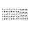 Harley Softail FXST 63 Pcs Chrome Engine Topper Bolt Caps (2000-2006)