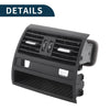 BMW 550i Center Dash A/C Outlet Air Vent Panel Black (2010-2015)