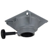 60mm Post, Rotates 360°, High Strength Aluminium Boat Seat Swivel Top