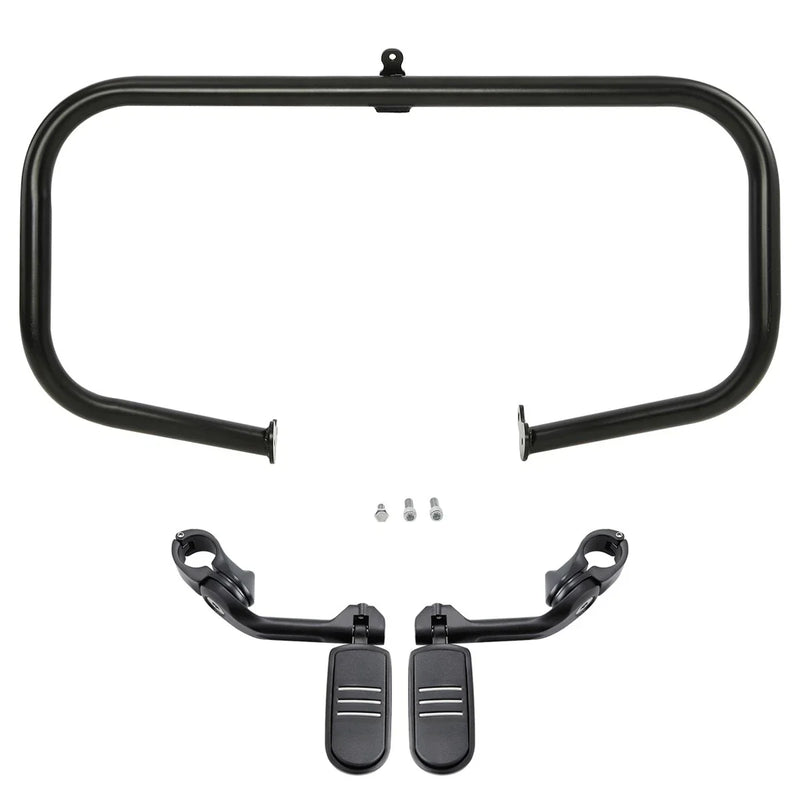Harley Touring Engine Guard Crash Bar Footpegs (2009 - 2024)