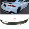 Lexus IS350 IS300 1pc Carbon Fiber Rear Boot Spoiler Lip (2014-2020)