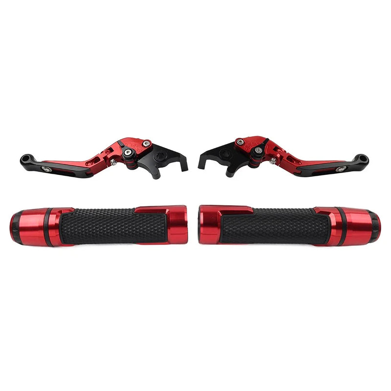 BMW R1200GS R1250GS Folding Extendable Brake Clutch Lever Grip Set (2013-2023)