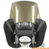 Harley Low Rider, Street Bob 15'' Headlight Fairing & Smoke Windscreen (99-17)