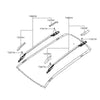 Nissan Rogue 2 x Front Roof Rack Cap End LH RH (2014–2020)