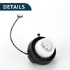 Honda Odyssey (2005-2010) - Fuel Filler Cap in Black / White Gas Fuel Cap
