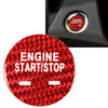 Cadillac XTS XT5 CT6 SRX CTS Red Engine Start Stop Button Trim (2013-2020)