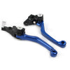 Honda XR250 XR400 CNC Blue Pivot Brake Clutch Levers (1995-2007)