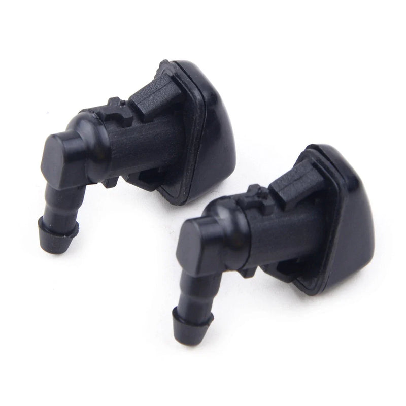 Ford F250 (2008-2010) Black 2 x Windshield Wiper Water Washer Nozzles