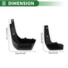 Honda Fit Hatchback Mud Flaps Splash Guards Front & Rear (2014-2017)