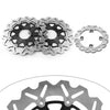 Kawasaki Ninja ZX10R ZX6R 2004-2011 2 x Front Rear Brake Disc Rotors