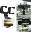 Universal Cell Phone GPS 360° Car Rearview Mirror Mount Holder