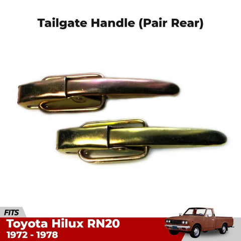 Tailgate Door Handle Latch Pair Fits Toyota Hilux RN20 RN25 UTE Pickup 1972-78