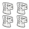 Honda V45 Magna, Sabre Carburetor Rebuild Kit 4 x Sets (1982-1983)