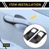 Toyota Tundra Carbon Fiber Front Door Handle Bowl Cover (2014-2021)