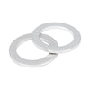Honda 10 x M18 Silver Tone Oil Drain Plug Gaskets (90471-PX4-000)