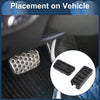 Honda Jazz (2021) Black 2 x Automatic Foot Accelerator Pedal Covers