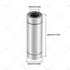 4 x LM8UU Extra Long Linear Ball Bearings 8mm Bore 15mm OD 45mm Length