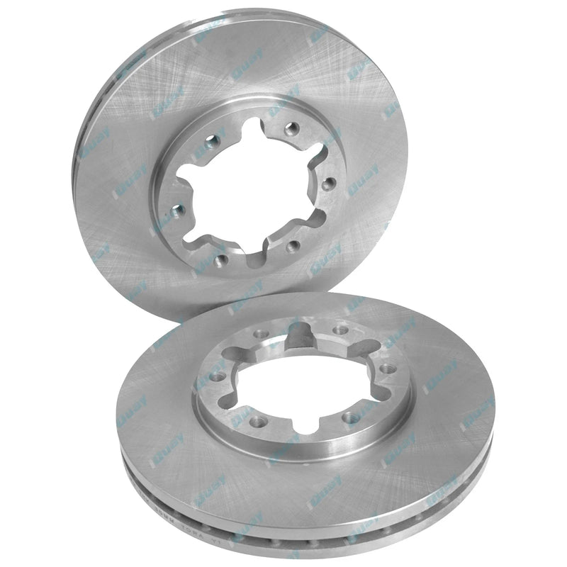 Nissan Patrol GU Y61 4x4 1997 to 2016 incl Safari 2 Front Disc Brake Rotors