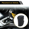 Honda Accord (2008-2012) Black Blue Faux Leather Car Gear Shift Knob Cover