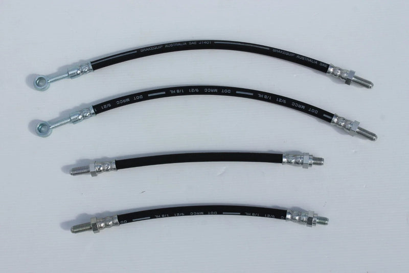 MG Midget MK2, MK3 Brake Hose Set (4) (11/1963 - 12/1972)