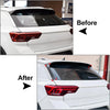 VW T-ROC Glossy Black Rear Window Side Spoiler (2017-2024)