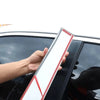 Buick Lucerne 6 x Stainless Steel Window Door Trim Pillar Posts Cover (2006–2011)