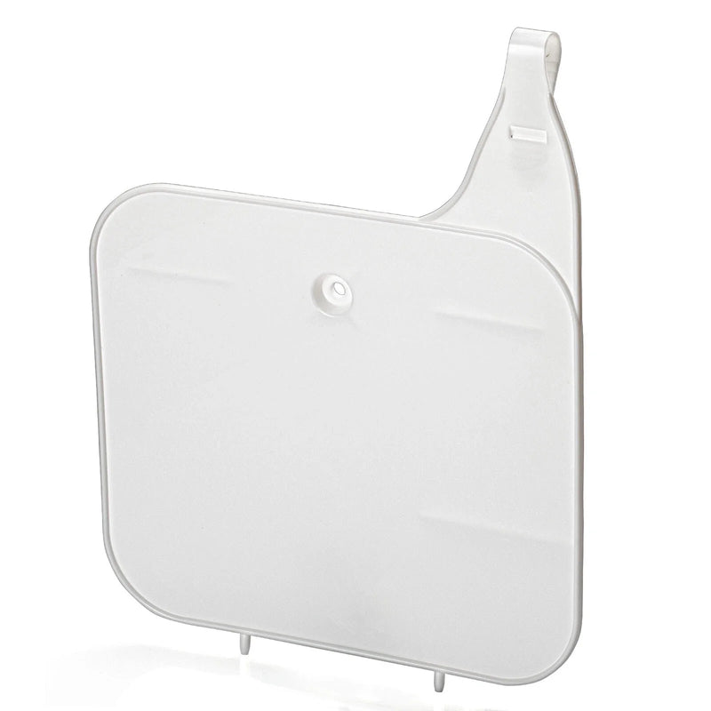 Honda CR125R CR250R CR500R XR200R Front Number Plate White (1985–1994)
