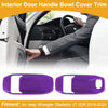 Jeep Wrangler Gladiator JT Purple Interior Door Handle Bowl Cover Trim