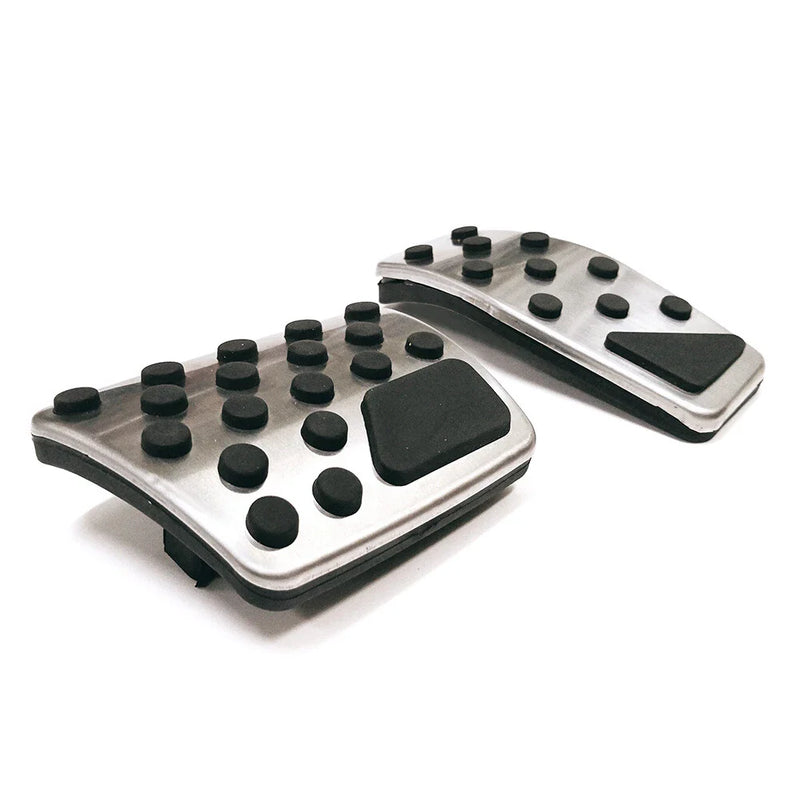 Jeep Renegade, Compass & Fiat 500X Steel Brake Gas Pedal Covers (2015-2023)