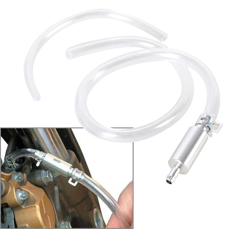Motorcycle Brake Bleeder Clutch Hose One Way Valve Tool Set