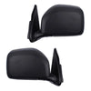 Side Mirror Manual Black Pair Fits Toyota Hilux Tiger SR5 D4D Pickup 1998-04 D05