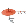Sewing Machine 10" Disc Binding & Tape Holder Reel with Mounting Clamp